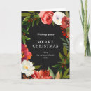Search for watercolor wreath christmas cards Black