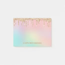 Search for rose gold glitter post it notes Rainbow