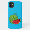 Search for watermelon slice iphone cases Red