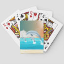 Search for aquatic playing cards Illustration