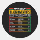 Search for inventors stickers Black