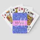 Search for blue diamonds playing cards For her