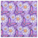Search for purple butterfly fabric Yellow