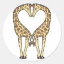 Search for love giraffes stickers Wildlife
