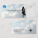 Search for flight attendant business cards Travel agent