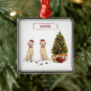 Search for labrador christmas tree decorations Funny