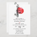 Search for bamboo wedding invitations Japanese