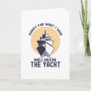 Search for funny sailing cards Yacht