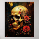 Search for skulls and roses posters Flowers