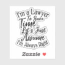 Search for lawyers stickers Funny lawyer