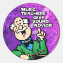 Search for music teacher stickers Education