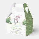 Search for penguin favour boxes Winter wonderland