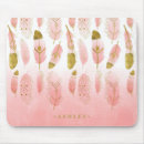 Search for feather mouse mats Boho