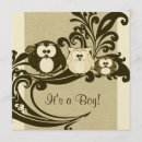Search for brown owl invitations Vintage