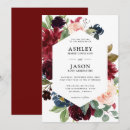 Search for burgundy and blue wedding invitations Geometric