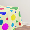Search for yellow polka dots tablecloths Blue