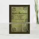 Search for from dog to owner birthday cards Cat