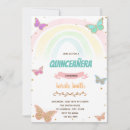 Search for rainbow quinceanera invitations Gold
