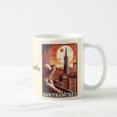 Search for fishermans wharf mugs Golden gate bridge