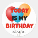 Search for black white yellow stickers Birthday