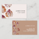Search for autumn leaves business cards Botanical