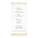 Search for gold border wedding menus Calligraphy