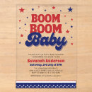 Search for flag day invitations Red white and blue