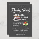 Search for children reading books invitations Vintage