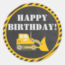 Search for construction machine stickers For kids