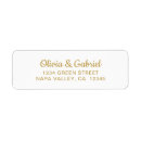 Search for gold calligraphy wedding stickers White