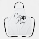 Search for cat sayings aprons For her