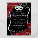 Search for quinceanera red silver Masquerade