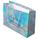 Search for iridescent gift bags Girly