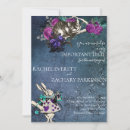 Search for alice in wonderland wedding invitations White rabbit