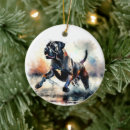 Search for cane corso christmas tree decorations Watercolor