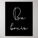 Search for courage posters Minimalist