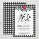 Search for black and white buffalo plaid invitations Rustic