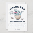 Search for t rex thank you cards Blue