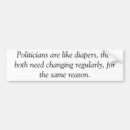 Search for anti politician bumper stickers Obama