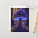 Search for yellow mushrooms postcards Fantasy