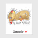 Search for vegetable face stickers Potato