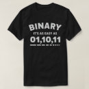 Search for binary tshirts Humour