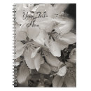 Search for flowers blossom notebooks white