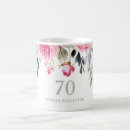 Search for 75th birthday mugs Floral
