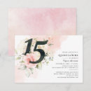 Search for pink quinceanera invitations 15 years old