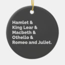 Search for shakespeare christmas tree decorations Play