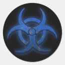 Search for biohazard round stickers Danger