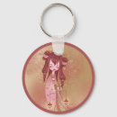 Search for kokeshi key rings Geisha