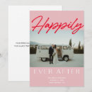 Search for wedding announcement cards Happily ever after