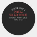 Search for redhead stickers Gingerbread